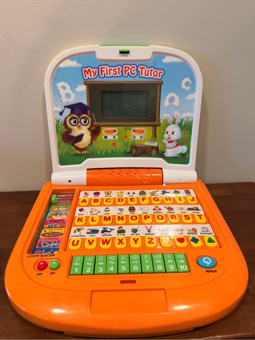Winfun My First PC Tutor Kids Learning Laptop - Yellow & Orange